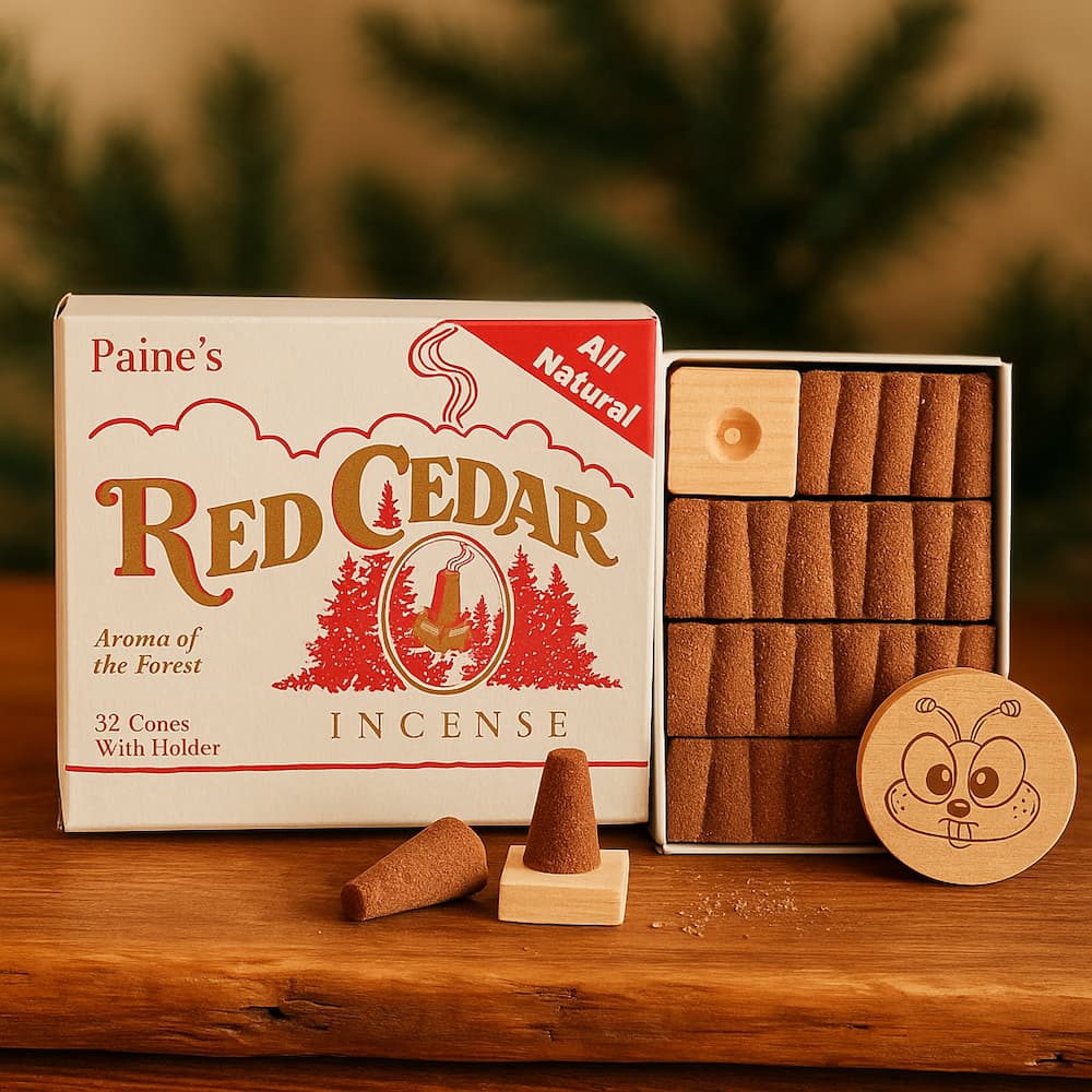 32 Incense Sticks With Burner