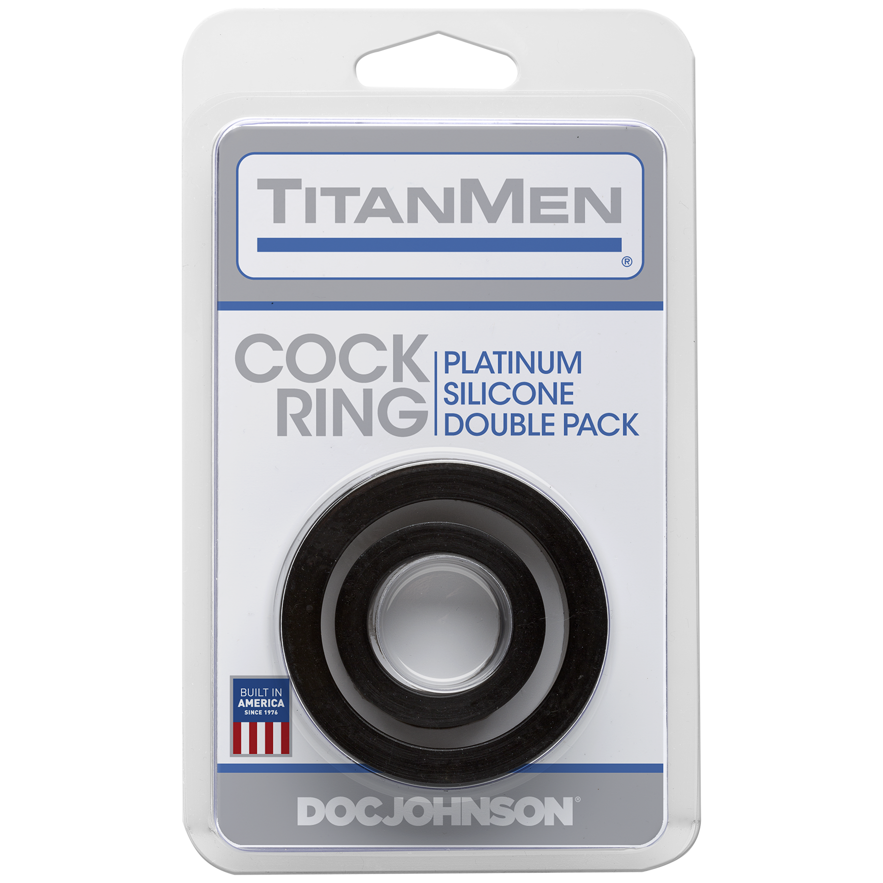 TitanMen Double-Pack • Silicone Cock Ring