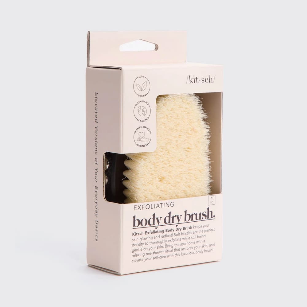 8312 Exfoliating Body Dry Brush Box Side View