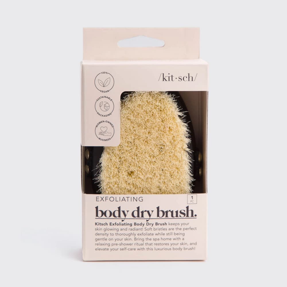 8312 Exfoliating Body Dry Brush Packaging