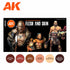 AK 3G Flesh And Skin Colors Infographic
