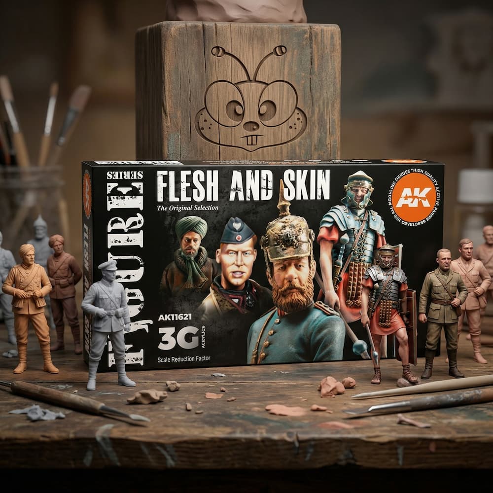 AK 3G Flesh And Skin Colors