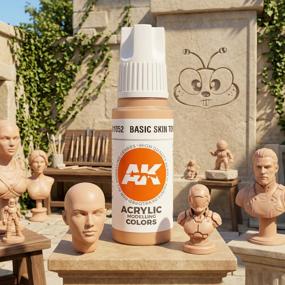 AK 3GEN Acrylic  Model Paint Basic Skin Tone