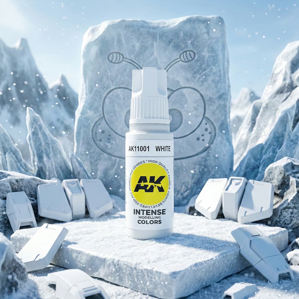 AK 3GEN Acrylic Model Paint White