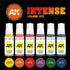 AK Interactive 3G Intense Colors Acrylic Paint Set