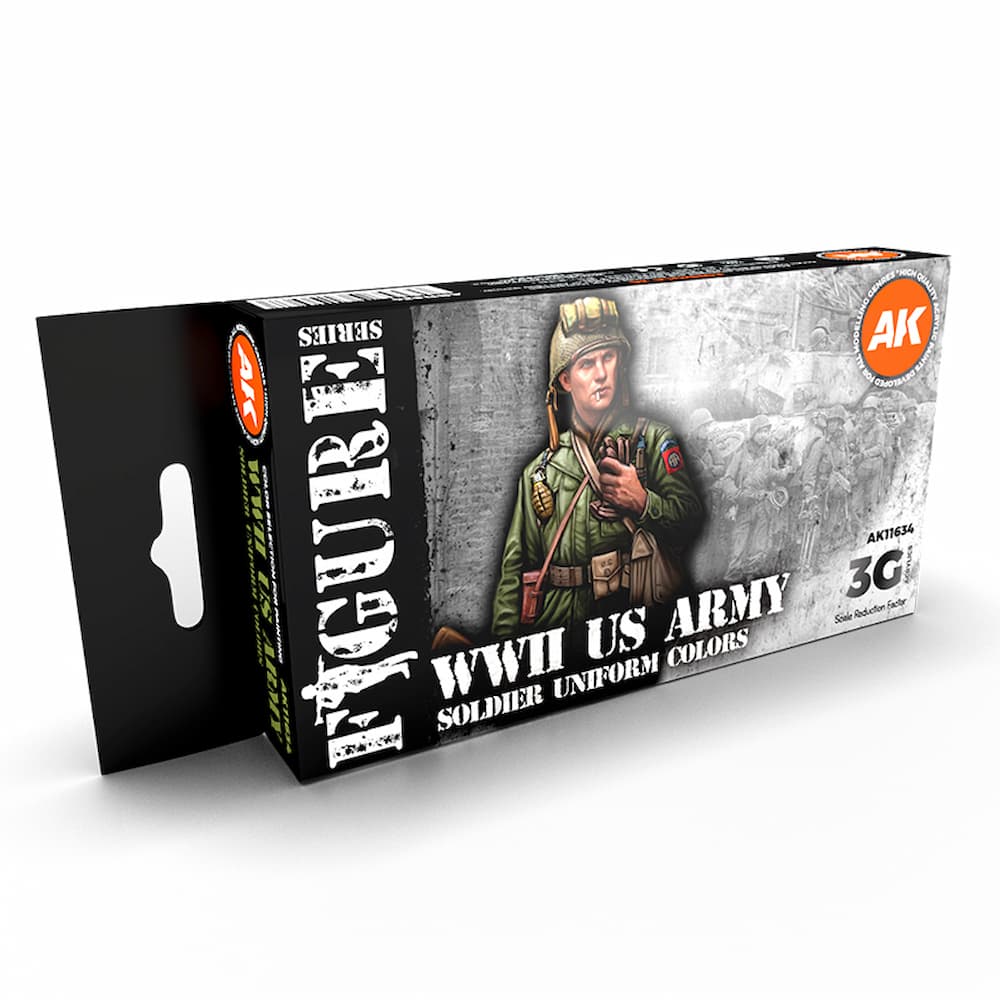 AK Interactive 3G WW2 US Uniforms Box