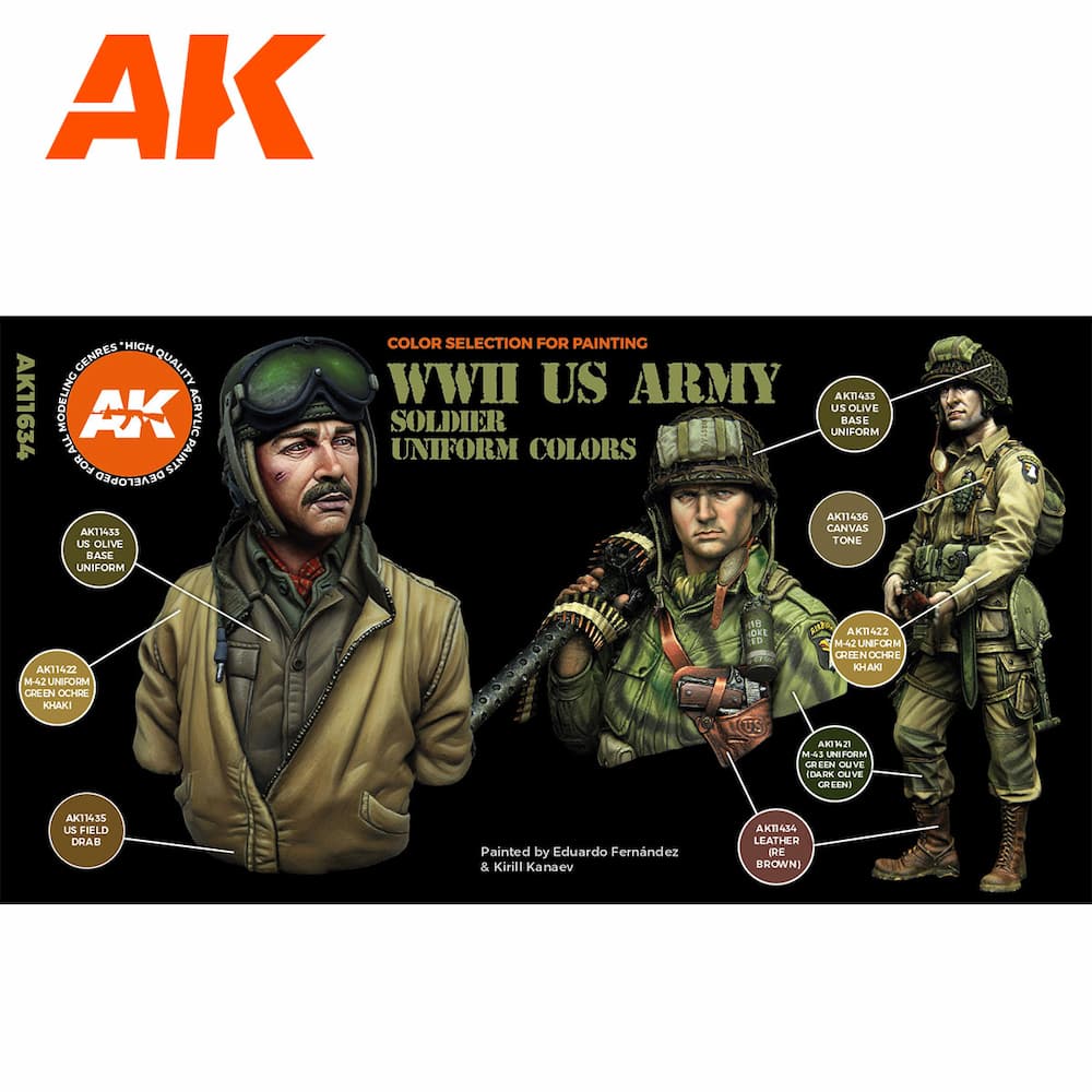 AK Interactive 3G WW2 US Uniforms Features