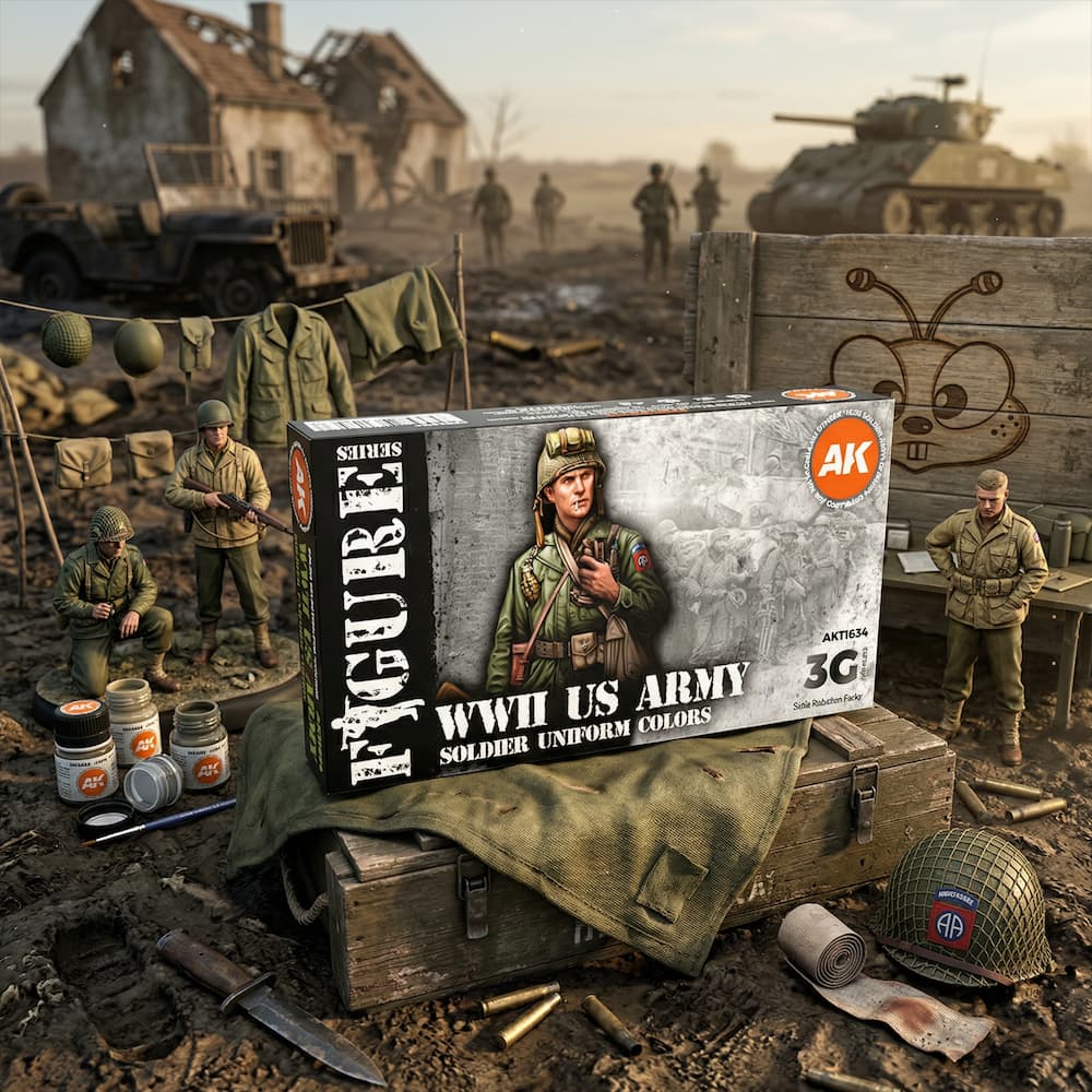 AK Interactive 3G WW2 US Uniforms