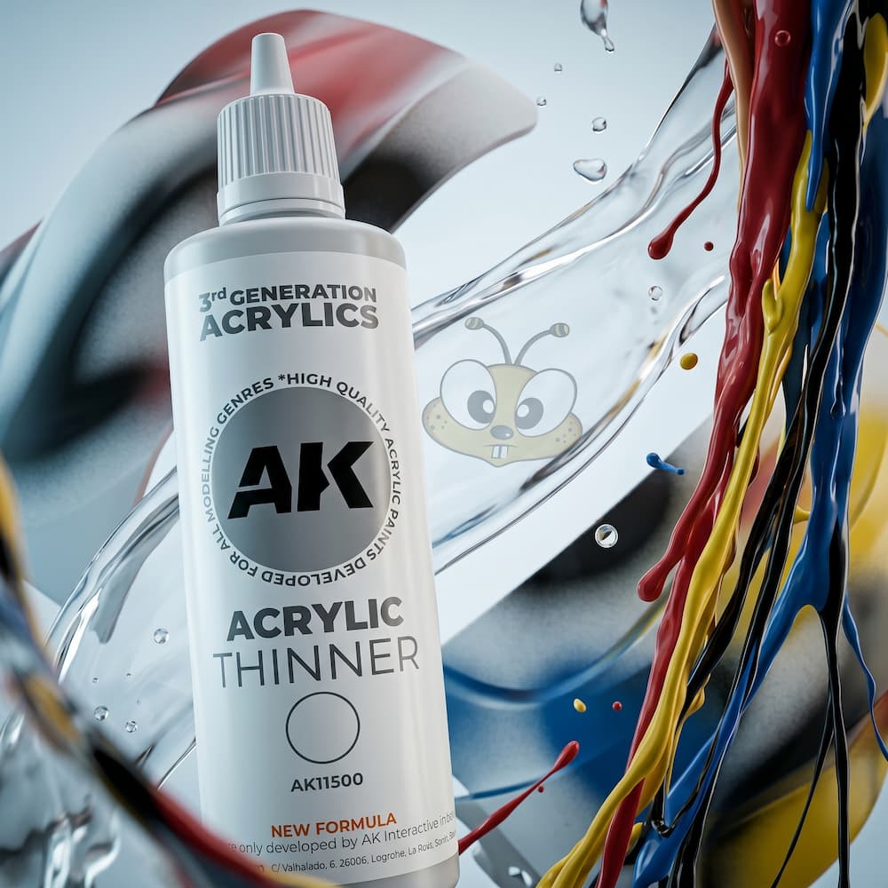 AK Interactive 3rd Generation Thinner 100ml