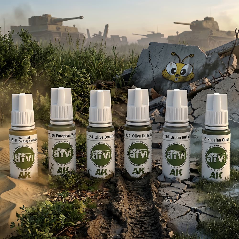 AK Interactive AFV Acrylic Paints