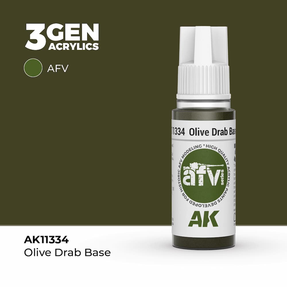AK Interactive AFV Olive Drab Base