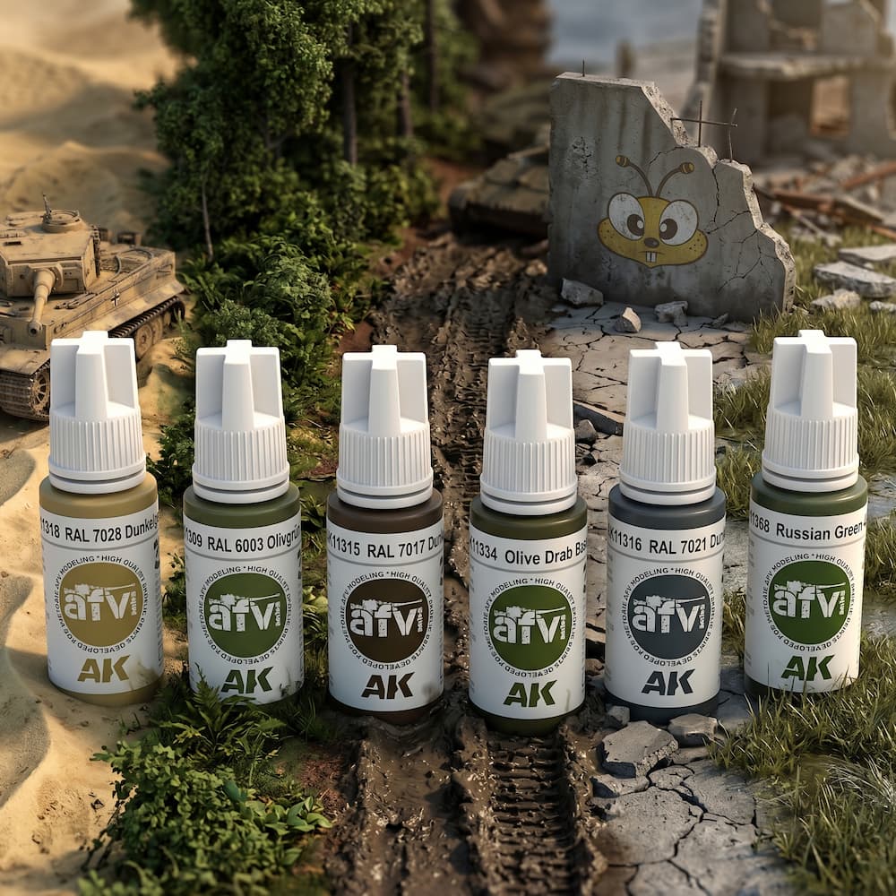 AK Interactive AFV Paint Set
