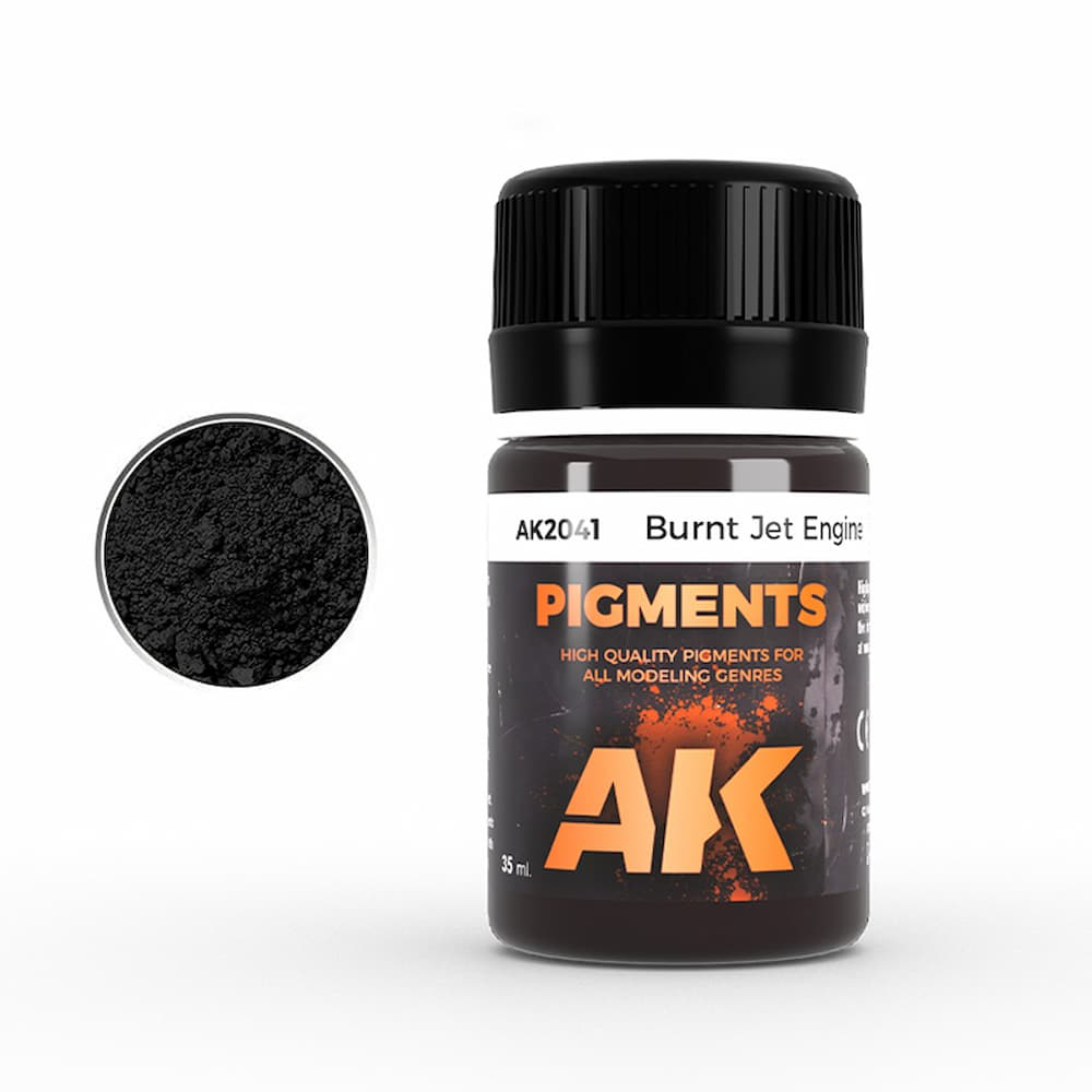 AK Interactive BURNT JET ENGINE PIGMENT