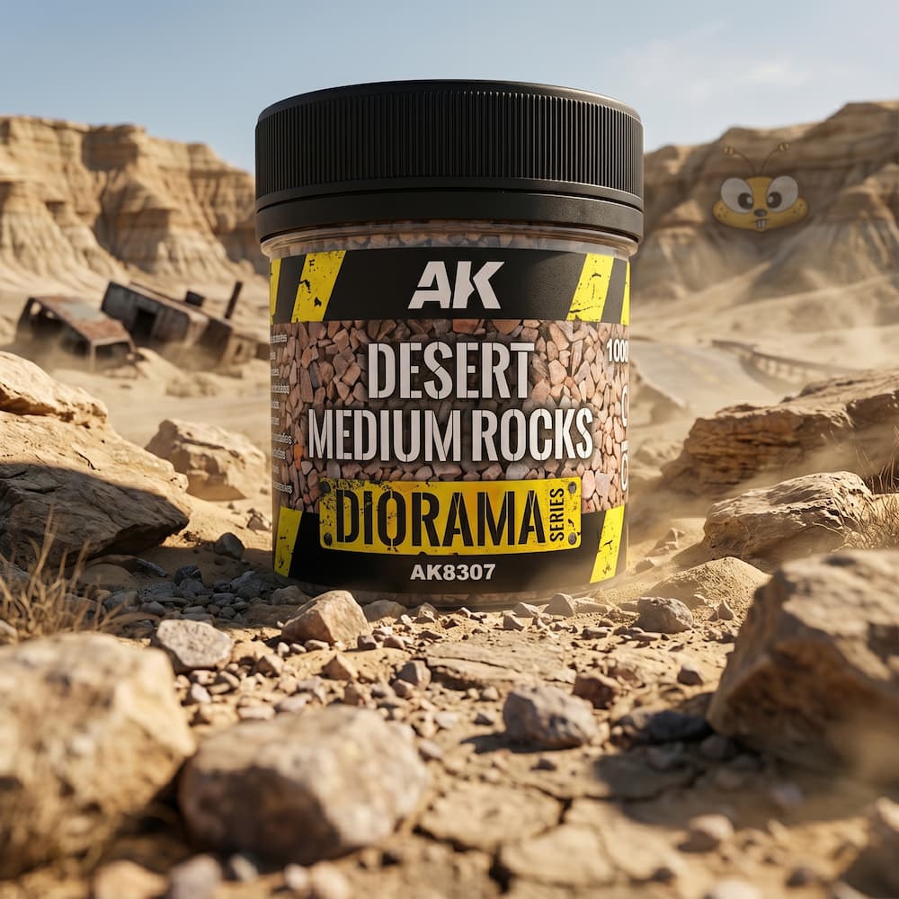 AK Interactive Desert Medium Rocks AK8307