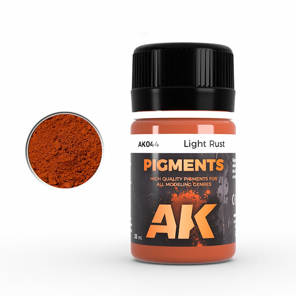 AK Interactive LIGHT RUST PIGMENT