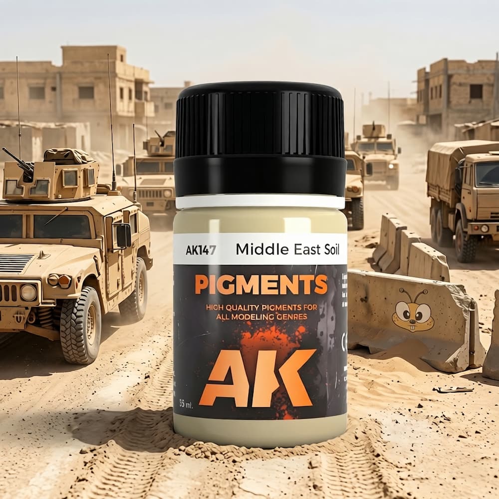 AK Interactive Middle East Soil Pigment AK147