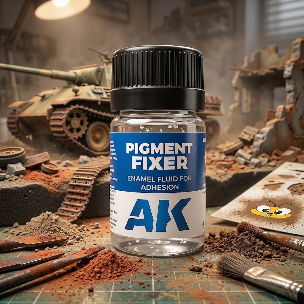 AK Interactive Pigment Fixer