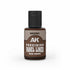 AK Interactive Precision Panel Liner Dark Brown Bottle