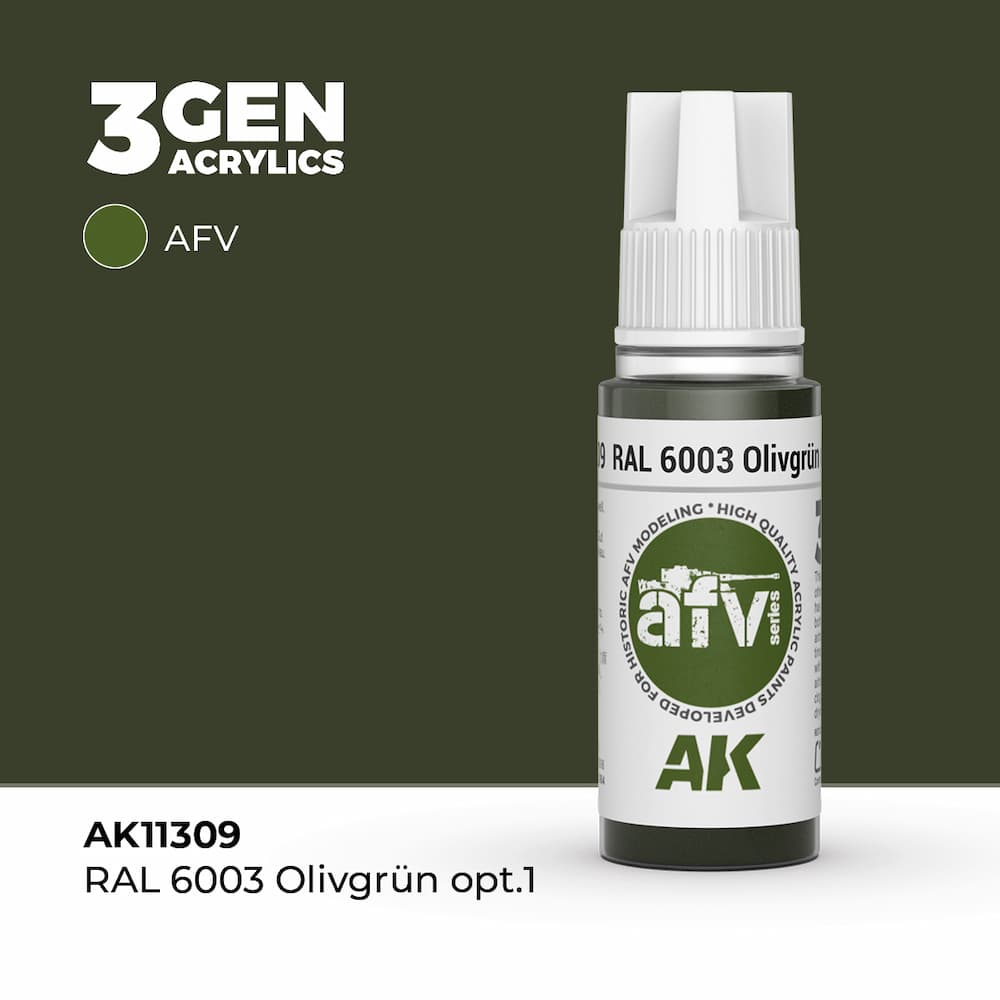 AK Interactive RAL 6003 OLIVGRUN OPT1 AFV