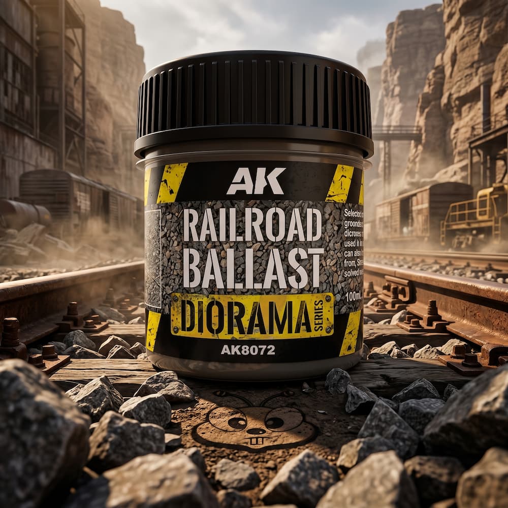 AK Interactive Railroad Ballast AK8072