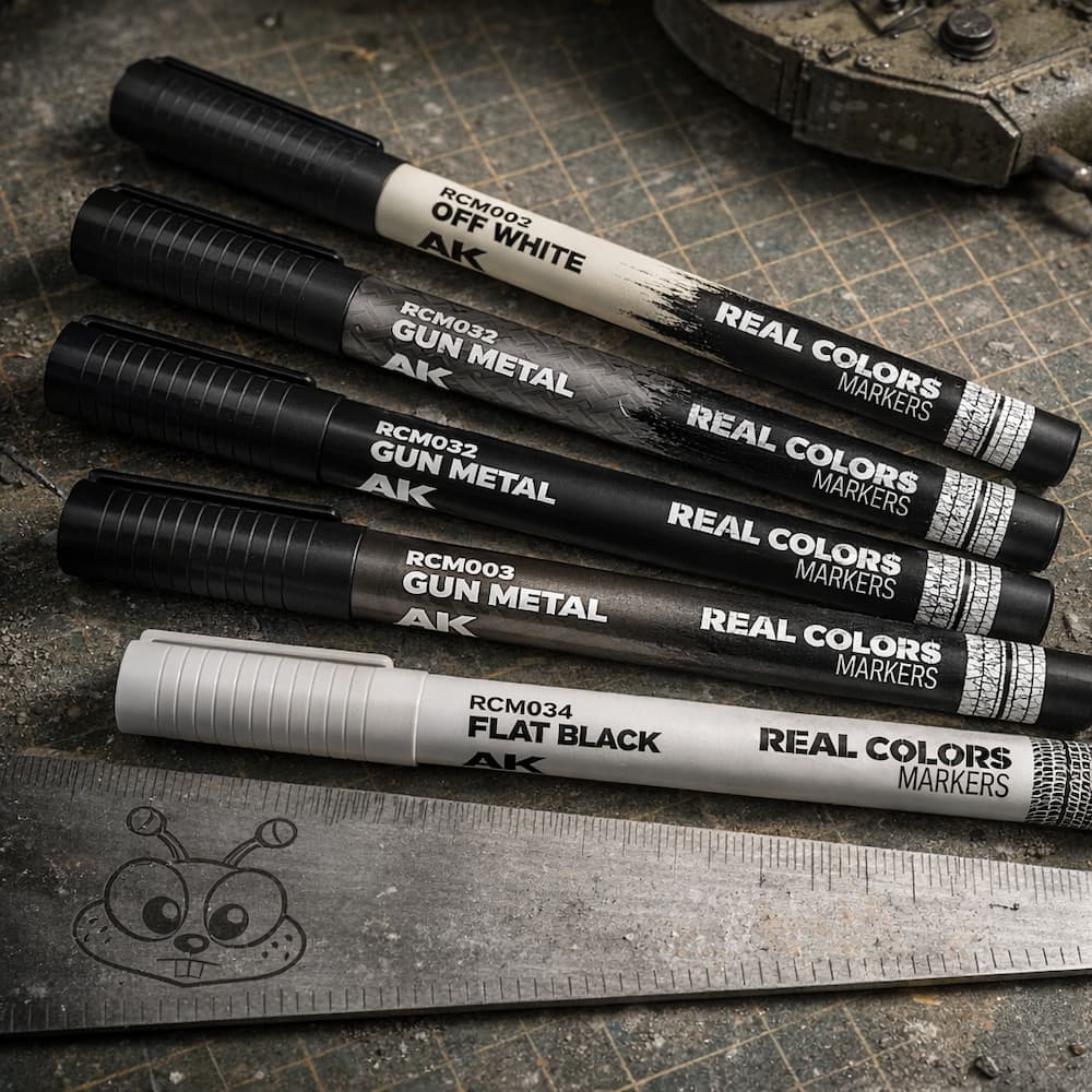 AK Interactive Real Colors Paint Set