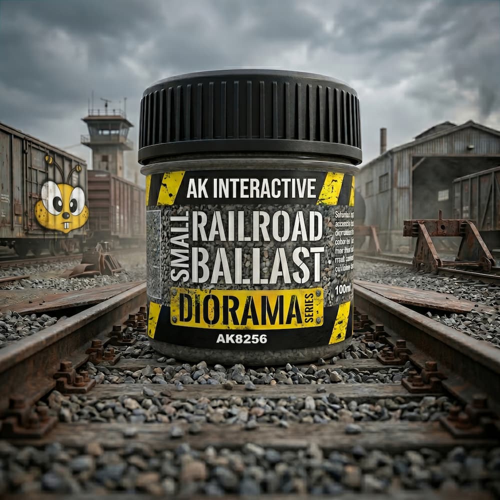 AK Interactive Small Railroad Ballast AK8256