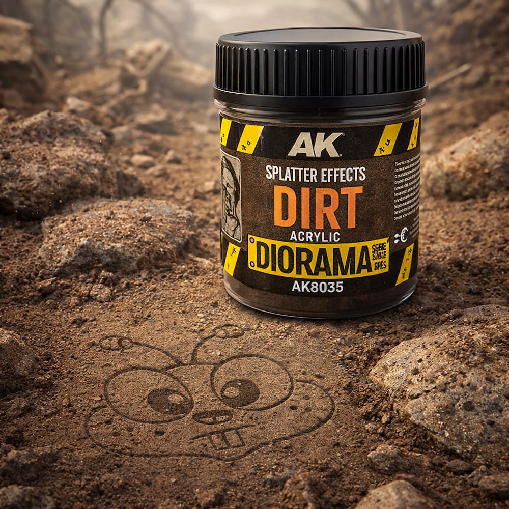 AK Interactive Splatter Effects Dirt