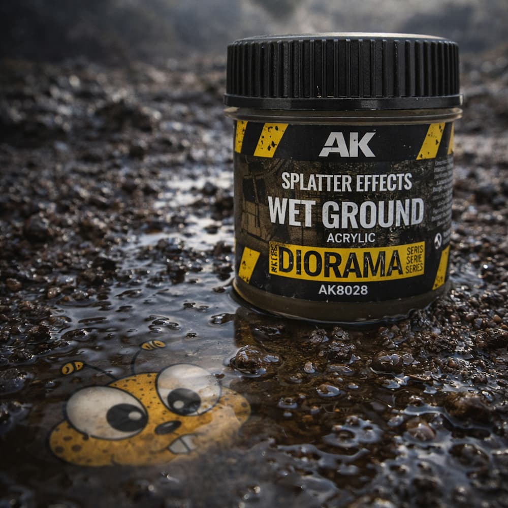AK Interactive Splatter Effects Wet Ground