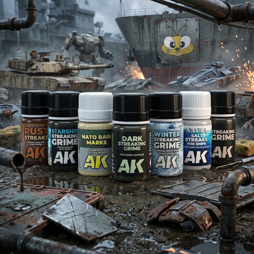 AK Interactive Streaking Effects Enamel