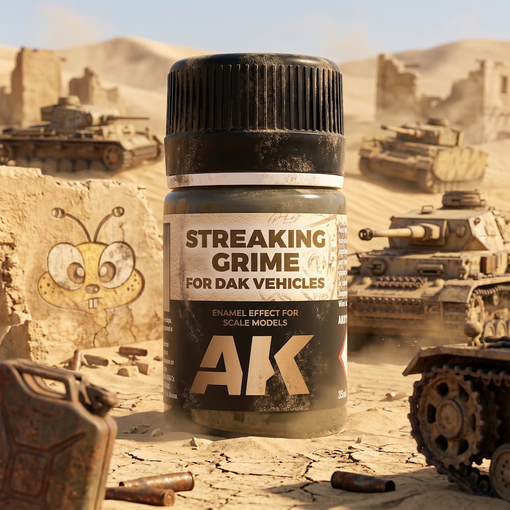 AK Interactive Streaking Grime For Dak Vehicles