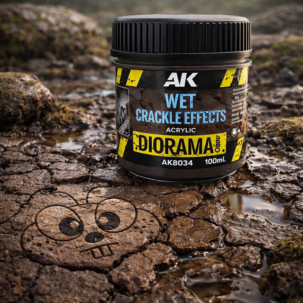 AK Interactive Wet Crackle Effects