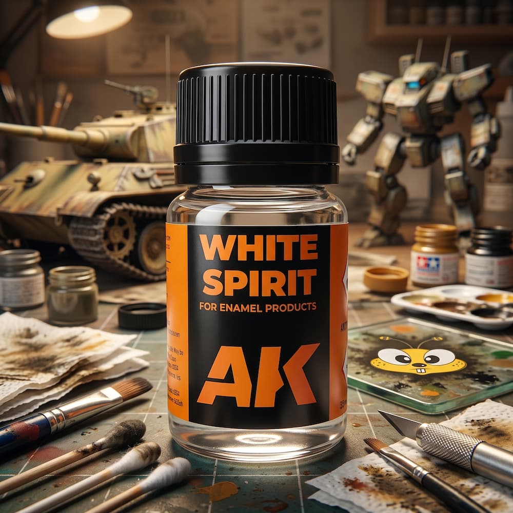 AK Interactive White Spirit 35ml Bottle
