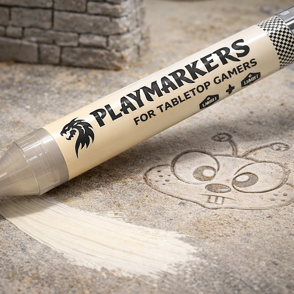 AK Playmarker Dirty White