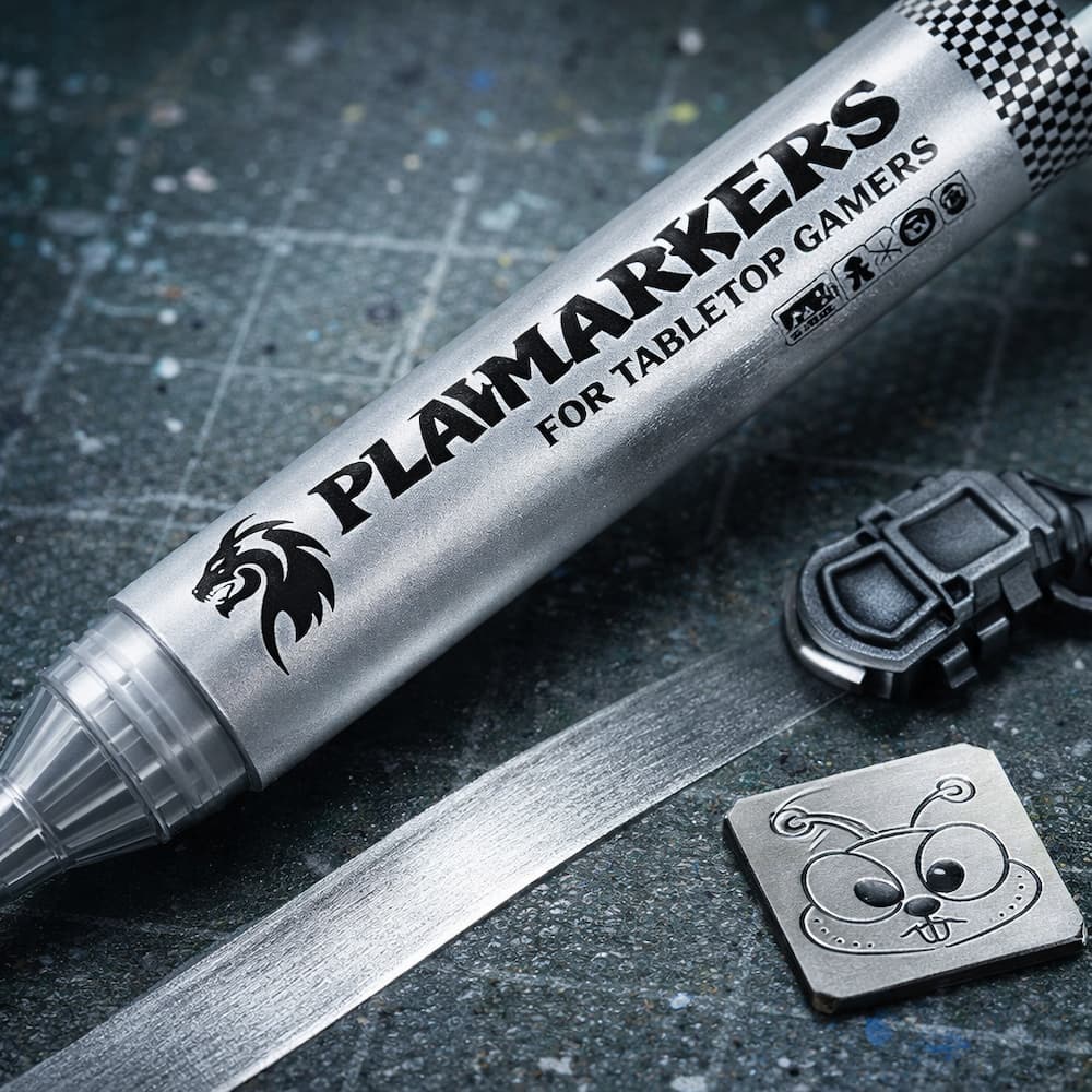 AK Playmarker Silver Paint