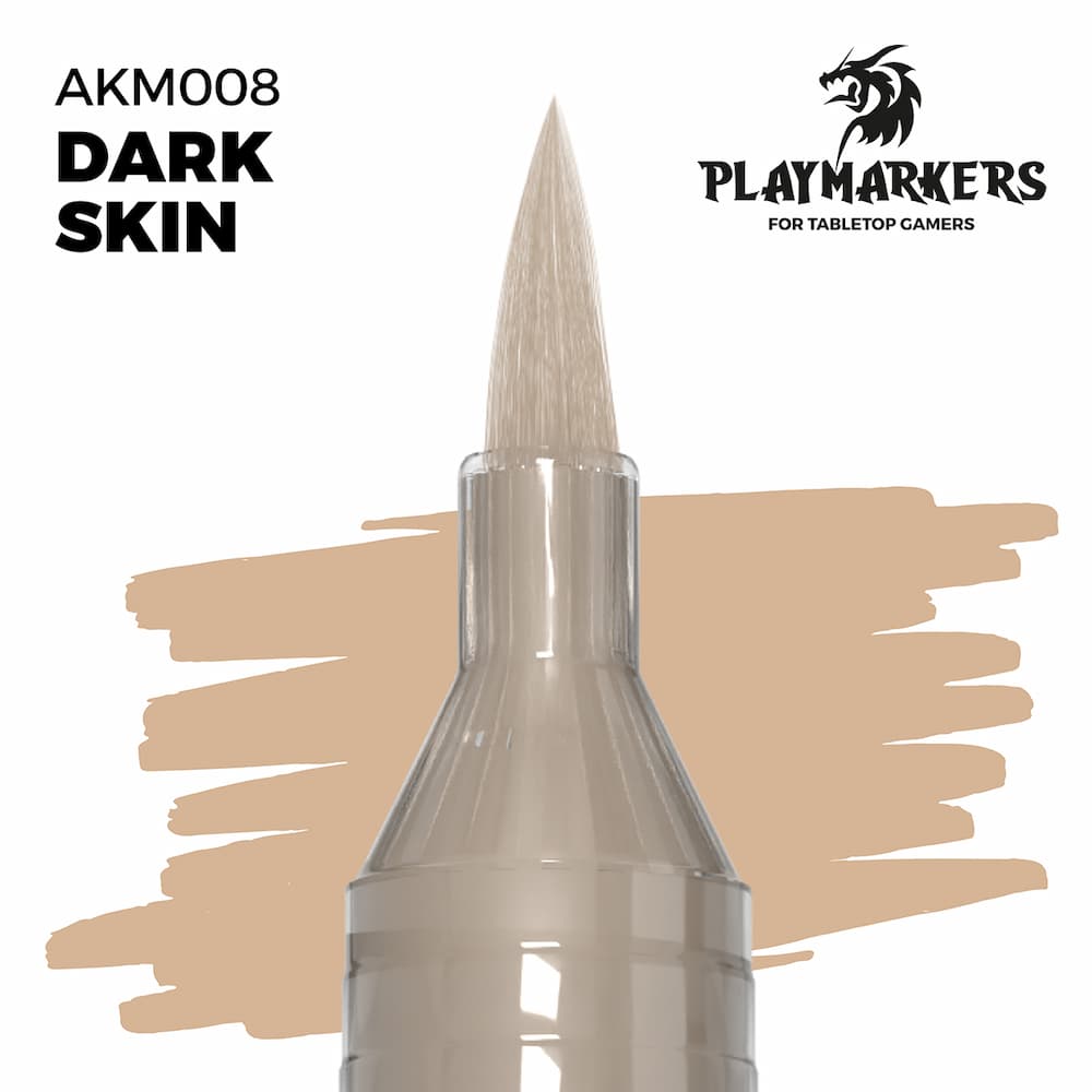 AK Playmarkers Dark Skin Color Sample
