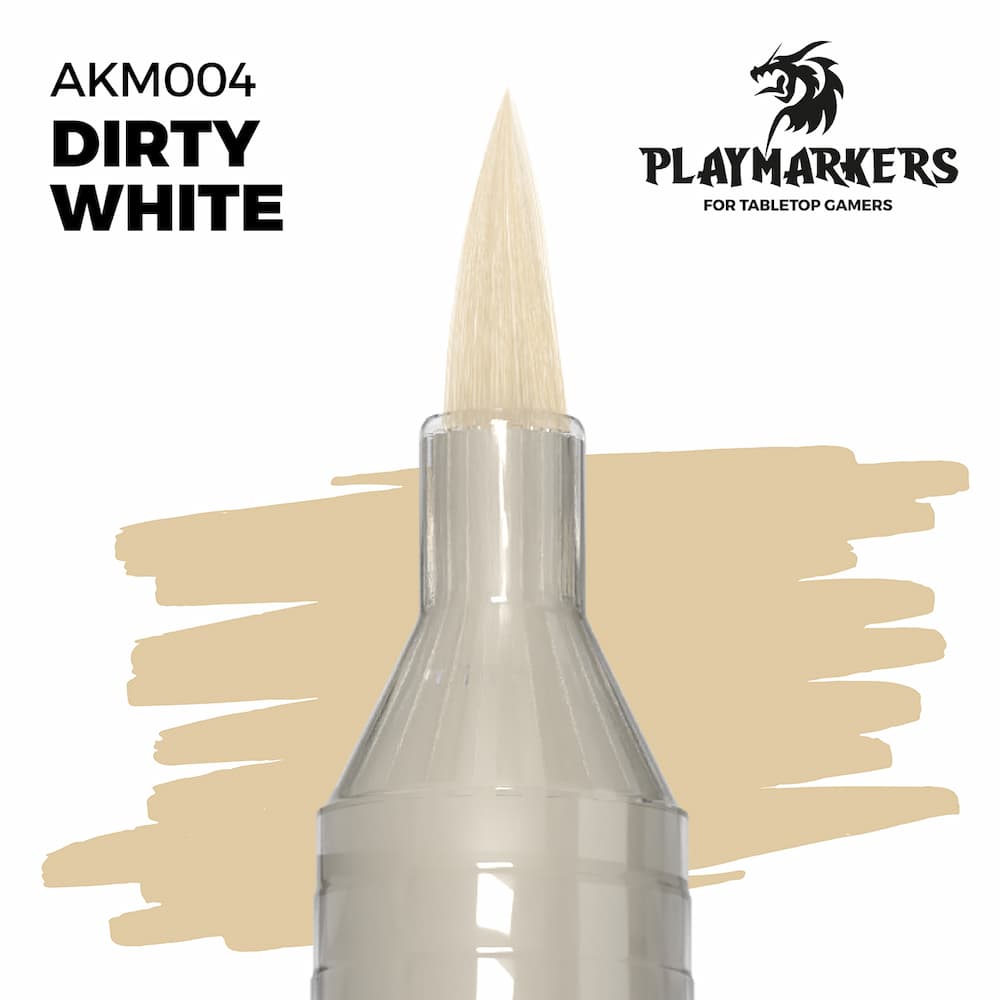 AK Playmarkers Dirty White Color Sample