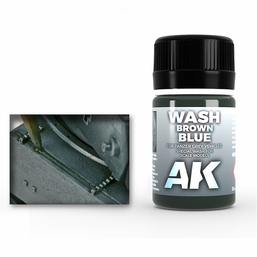 AK070 Panzer Grey Wash Packaging