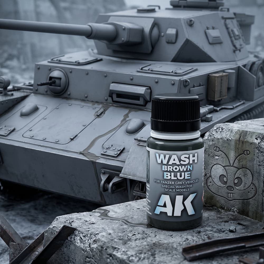 AK070 Panzer Grey Wash