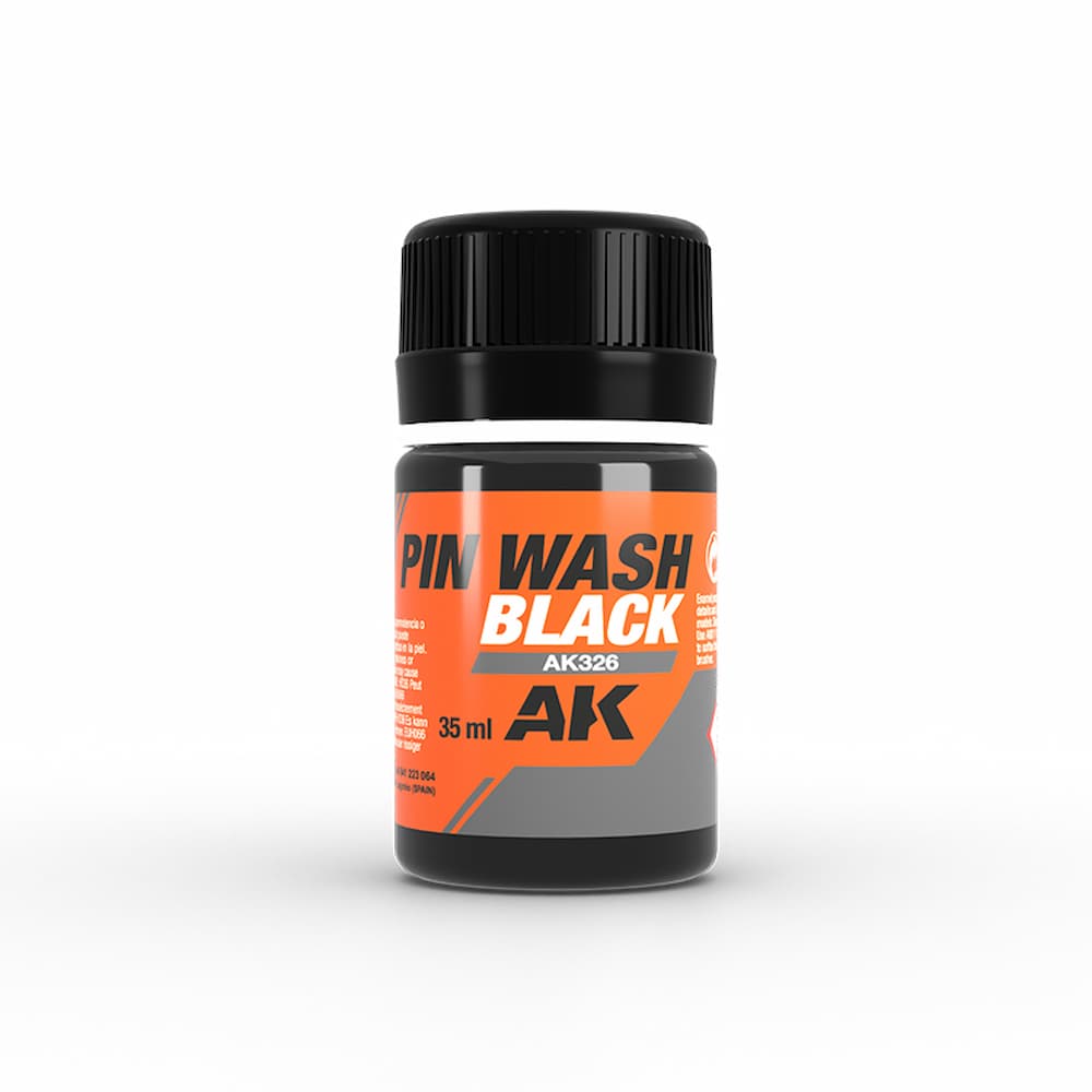 AK326 Black Pin Wash Packaging