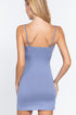 Active Basic Adjustable Strap Cami Dress Artic Blue Back