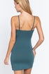 Active Basic Adjustable Strap Cami Dress Dusk Teal Side