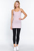 Active Basic Cami Adjustable Straps Lilac Model