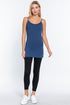Active Basic Cami Adjustable Straps Midnight Blue Model