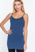 Active Basic Cami Adjustable Straps Midnight Blue