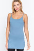 Active Basic Cotton Camisole Blue