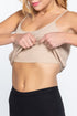 Active Basic Cotton Camisole Coconut Taupe Bra