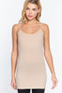 Active Basic Cotton Camisole Coconut Taupe