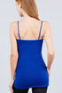 Active Basic Cotton Camisole Royalty Back