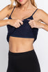 Active Basic Cotton Camisole True Navy Bra