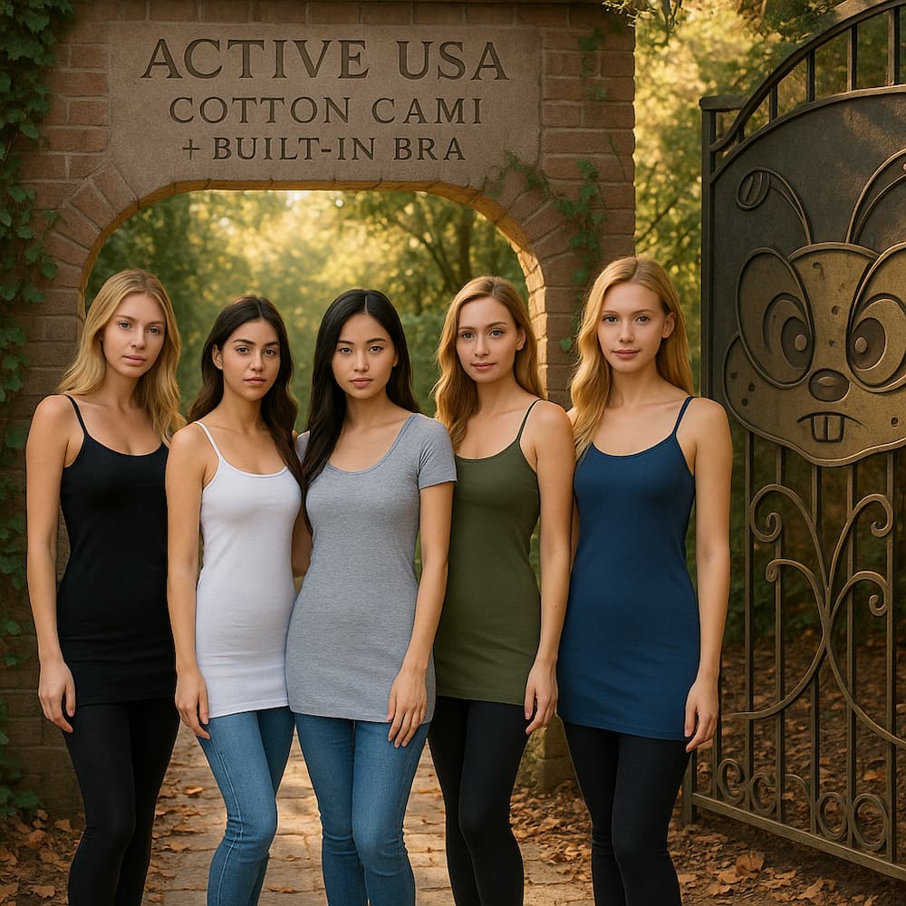 Active Basic Cotton Camisole